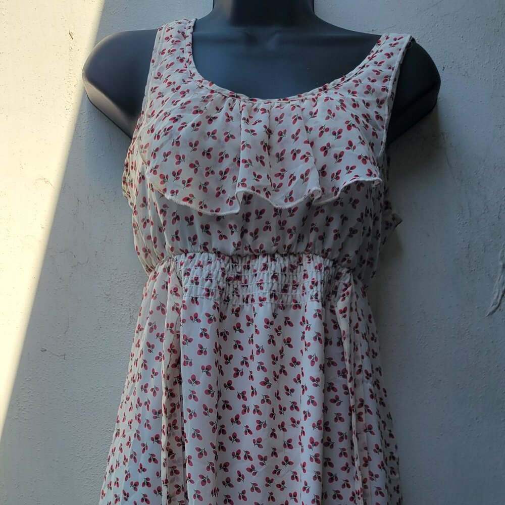 juniors flower print dress